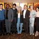 Damien Chazelle, Jovan Adepo, Diego Calva, Margot Robbie, Brad Pitt, Jean Smart, and Li Jun Li attend a New York Special Screening and Q&A in support of “Babylon” on November 16 in New York.